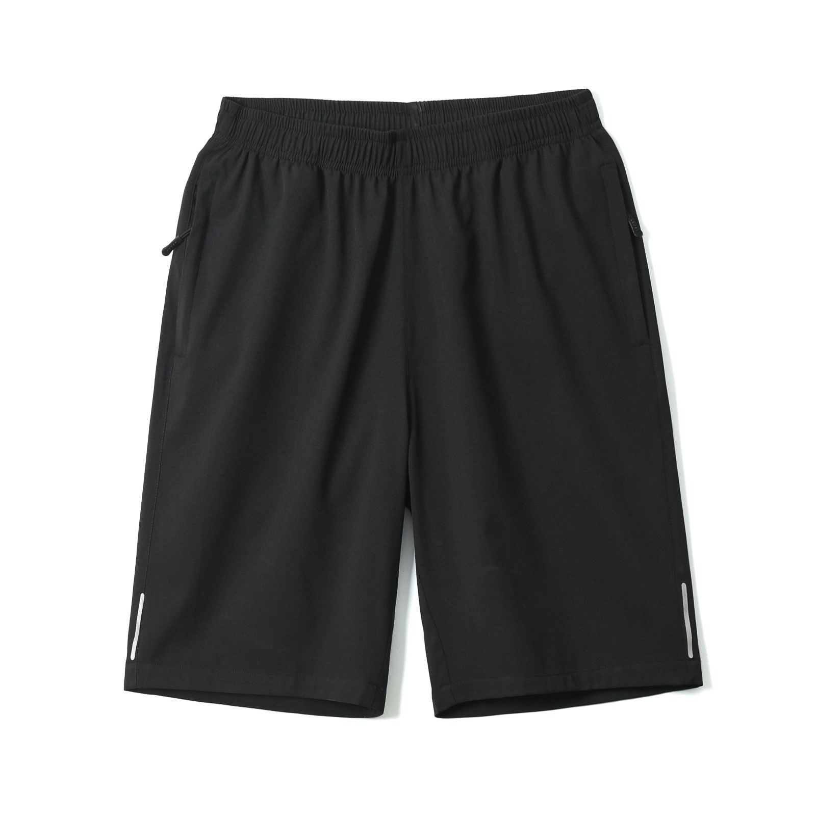 thumbnail image 2 of Pantalones cortos holgados de verano para hombre: cintura con cordón, múltiples bolsillos y detalles bordados, para practicar deporte y para la playa, 2 of 8